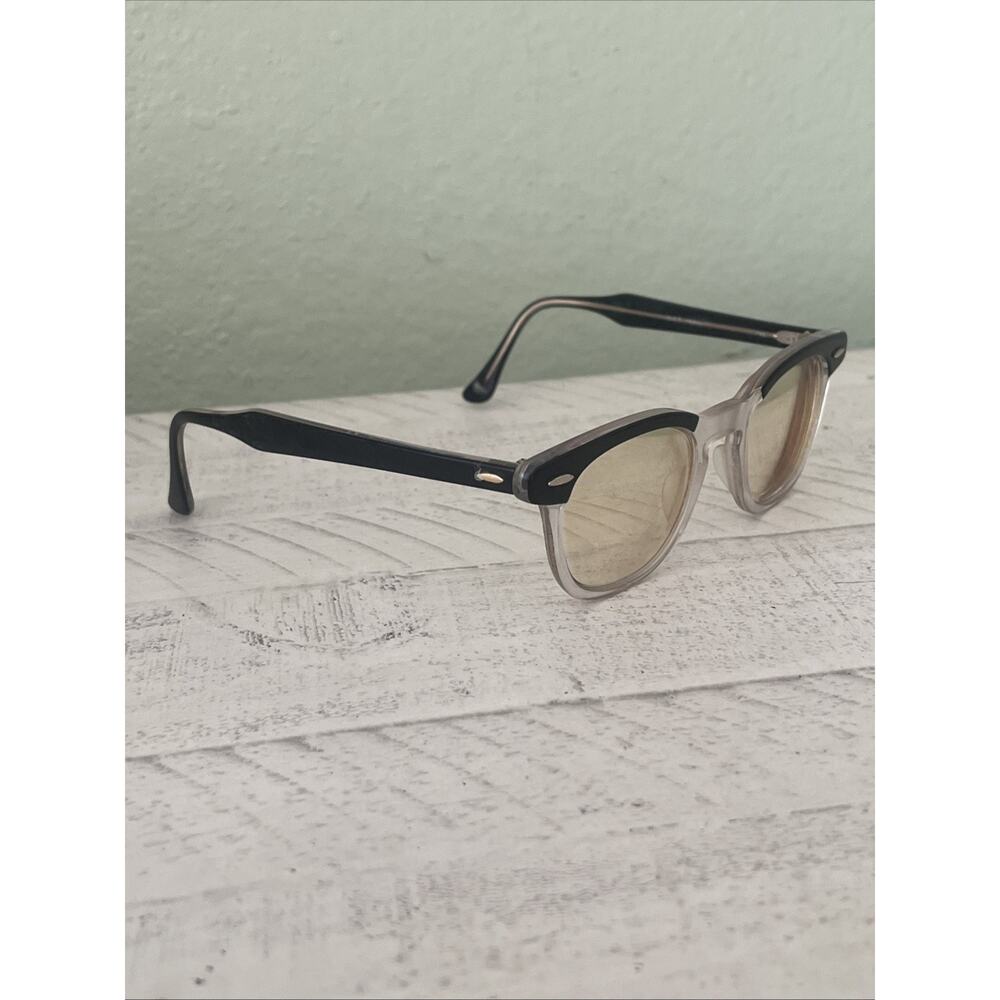 NEW RAY BAN RB 5398-F 2034 BLACK TRANSPARENT EYEGLASSES FRAMEs ONLY ‼️50-21 - Picture 2 of 11